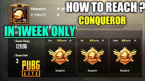 Pubg Lite Conqueror Points And Pro Tips To Rank Up Fast