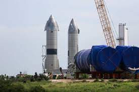 We've learned in an fcc filing that the first orbital flight will not be recovered at the pad. Vrj Cqs08xwx2m
