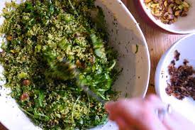 Ottolenghi simple | rice noodle salad with cucumber and poppy seeds. Ottolenghi S Green Couscous Notes Of Bacon