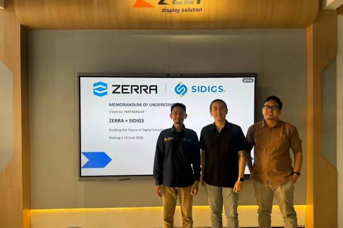 SIDIGS-ZERRA Resmi Kerja Sama, Dorong Sekolah Indonesia Masuki Era AI dan Blockchain