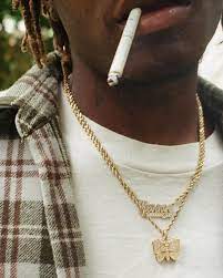 Ian Connor Style Gold Body Chain Butterfly Pendant Necklace Pendant Necklace