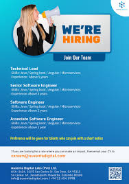 How to describe work experience on a resume? Urgent Hiring Tech Leads Seniors Engineers Associate Software Engineers Java Spring Boot Angular Microservice Acentura