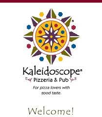 Kaleidoscope Pizzeria Pub Award Winning Gourmet Pizza Salad Soup Calzones Restaurant Medford Oregon Medford Oregon Pub Logo Southern Oregon