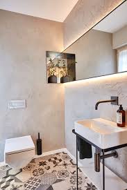 Badezimmer Im Landhausstil Modern Mit Boden Fliesen Kacheln Bad Ideen Interior Design Landhaus Heimat 4 0 Bau Landhausstil Badezimmer Boden Bad Neu Gestalten