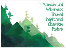 Why choose a mountains classroom theme. Mountain Wilderness Theme Classroom Decor Bundle By Teaching With Mrs Lilly
