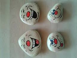 Bemalte Steine Gesichter Steine Bemalen Basteln Und Selbermachen Kreativ