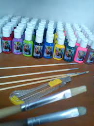 Cara melukis t shirt baju menggunakan tinta sablon rubberподробнее. Lukisan Baju Menggunakan Cat Tekstil Mm Mm Craft Seni Lukis Kain