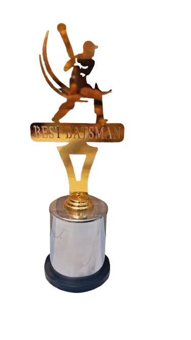 BEST BATSMAN METAL TROPHY product image