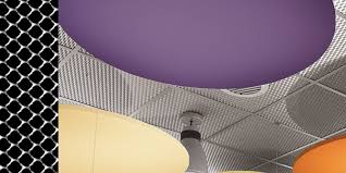 Often, home owners reject recessed lighting on the grounds that they don't like how it looks. Metalworks Mesh Expanded Armstrong Ceiling Solutions Commercial