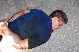 Hand of female victim lasts up in the light of car headlights, maniac is going to finish her. Gruesome Pictures Show Bloody Aftermath Of Killings By Cannibal Teenager Who Told Cops I Ate Something Bad Humans World News Mirror Online