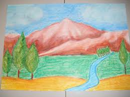 Paisajes naturales para dibujar faciles con tus hijos aqui podras encontrar hermosas imagenes de paisajes naturales para pintar y crear paisajes precioso dibujados a lapiz o a colores que tu desees. Dibujos De Paisajes Faciles A Color