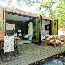 Jojo Fletcher And Jordan Rodgers Renovated A Rusty Old Shipping Containerand Its Available On Airb In 2020 Container House Design Container House Plans Container House