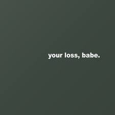 Aesthetic Bio Template Amino Copy And Paste Your Loss Babe Art Print By Typutopia Society6 Com Typutopia Inspiringquotes Inspirationalquotes Colla Instagram Bio Quotes Insta Bio Quotes Bio Quotes