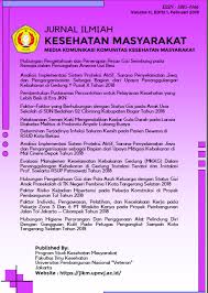 Masih menunjukkan angkayang cukup tinggi. Hubungan Pengetahuan Dan Penerapan Pesan Gizi Seimbang Pada Remaja Dalam Pencegahan Anemia Gizi Besi Jurnal Ilmiah Kesehatan Masyarakat Media Komunikasi Komunitas Kesehatan Masyarakat