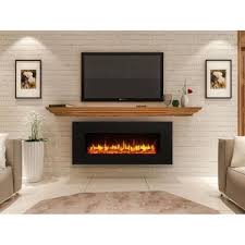 Kreiner Wand Elektrokamin Mit Flachbildschirm Wall Mount Electric Fireplace Mounted Fireplace Electric Fireplace Wall