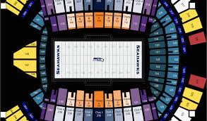 Georgia Dome Seat Map Seattle Seahawks Seating Chart At
