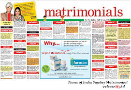 Now Book Times Of India Sunday Matrimonial Advertisements Via Releasemyad Visit Htt Instagram Business Account Small Business Advertising Instagram Business