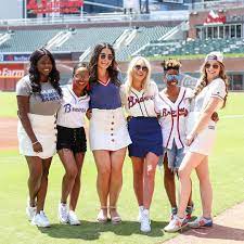 Shop atlanta braves apparel and gear at the atlanta braves online store at rally house with atlanta braves jersey adirondack chair beach chairs. Baseball Game Outfit Ideas Atlanta Braves Outfit Braves Game Outfit Baseball Game Outfits