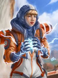 Watson Apex Legends Fanart Battle Royal Game Apex Fan Art Character Drawing