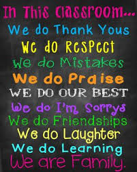 Build Community In Your Classroom With This Free Chalkboard Poster This File Contains A 300 Dpi High Resolu Classroom Posters Classroom Classroom Posters Free