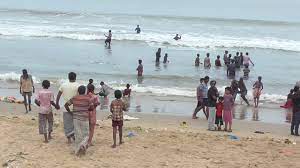 Picturesque with calm water, the beach is well maintained. Krishnapatnam Beach Cmvs Youtube