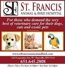Bird And Pet Clinic Of Roseville Progress 2014 St Francis Animal And Bird Hospital Lillie Suburban Newspapers Lillienews Com With Images Pet Birds Animals Veterinary Care