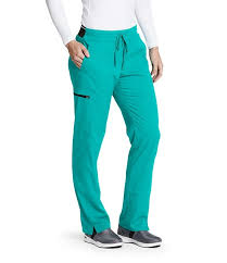 grsp500 greys anatomy active stretch 3 pocket midrise elastic waistband cargo scrub pant