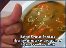 +0 'ila dah mendidih boleh masukkan isi ayam, udang, sotong dan sebagainya. Resepi Tomyam Santan Paling Sedap Dan Special Chef Hairul Hissam