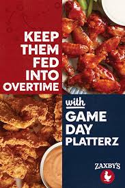 Zaxby's is an american chain of fast casual restaurants offering chicken wings, chicken fingers, sandwiches, and salads. Zaxby S Gameday Platterz Superbowl Party Food Appetizers Save Food Food