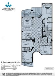 E Residence North Http Www Kudzu Com M Waterford Condominiums 30621048 Floor Plans Smyrna Beach New Smyrna Beach