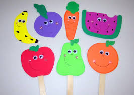 Vegetable Templates Free Craft Google Search Crafts Fruit Craft Stick Crafts
