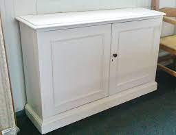 F B All White Sold Narrow Hallway Hall Cupboard Cupboard Paint