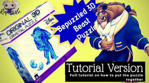 This is a normal speed tutorial version of the bepuzzled original 3d crystal puzzle beast/prince adam, the normal speed version is. Bepuzzled 3d Crystal Puzzle Beast Normal Speed Tutorial Version Youtube