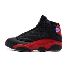 Black And Red 13 2014 Air Jordan Xiii 13 Retro Mens Shoes Black Red Scarpe