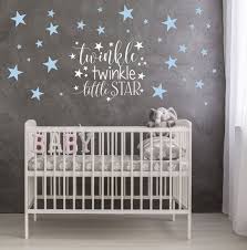 Twinkle Twinkle Little Star Nursery Decor Star Wall Decals Etsy Stars Nursery Decor Star Nursery Nursery Wall Decals