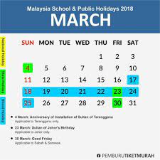 Skrol ke bawah untuk melihat senarai kalendar seluruh negara atau pilih kalendar negeri anda. Cuti Sekolah 2018 Dan Cuti Umum 2018 Jelajah Maya