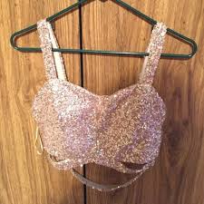 Beaded top, medium, sequin,beaded, black gorgeous black beaded and sequin top with zipper on back size medium bust: Rose Gold Sequin Crop Party Top Gold Sequin Crop Top Sequin Crop Top Party Tops