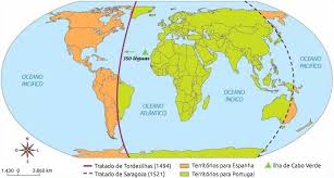 Espace culturel & ludique jeux de sociétés activités culturelles rencontres linguistiques compétitions en jeux de. Mapa Da Divisao De Acordo Com O Tratado De Tordesilhas Tratado De Tordesilhas Tordesilhas Mapa