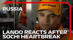 Lando Norris Reacts To Sochi Heartbreak