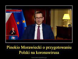 #szczepionki #paszporty #pinokio #zapierdalaczamiskeryzu #. Pinokio Morawiecki O Przygotowaniu Polski Na Koronawirusa Demotywatory Pl