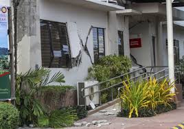 16, 2019 a strong earthquake rocked davao del sur and surrounding provinces on sunday afternoon, the strongest after a series of quakes that shook roughly the same Landslide Building Damage From Philippine Quake Kills 4 The Blade