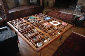 Curio Coffee Table Display Coffee Table Decorating Coffee Tables Diy Coffee Table