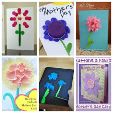 The plastic bottle can be dipped into paint and then stamped on a card to make flowers. 21 Creative And Cute Kid Made Mother S Day Cards