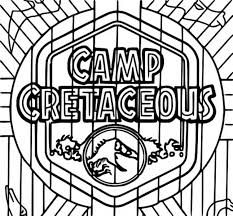 If your child loves interacting. Coloring Page Jurassic World Camp Cretaceous Camp Cretaceous 4