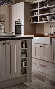 Let Your Home Be Filled With Natural Light Burford Grained Stone Kitchen From The Shaker Shaker Style Kitchen Cabinets Cashmere Kitchen Simple Kitchen Remodel