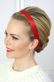 If i didn't have a wig to hide my shame wear this christmas, i would have considered this hairstyle. 44 Christmas Themed Hairstyle Ideas Hair Styles Holiday Hairstyles Hairstyle