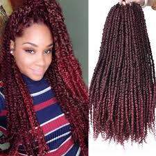 Each portion of the hair is neatly twisted and curled due to the silky type. Silike 24 Inch Passion Twist Crochet Hair Pre Twisted Synthetic Braiding Hair Extension Spring Bomb Twist For Black Women Bulk Aliexpress