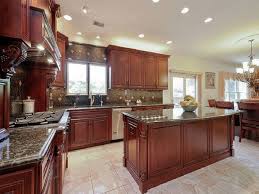 Different treatments can make very noticeable changes in your floor color, whether light or dark, painted a good wood flooring can last for the life of your home with proper maintenance. 25 Cherry Wood Kitchens Cabinet Designs Ideas Designing Idea