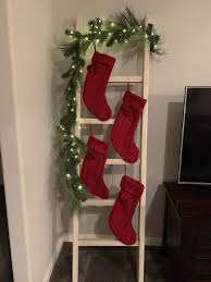Check out pottery barn and/or restoration hardware. No Mantle No Problem Hanging Stocking Without A Fire Place Christmas Decor Diy Hanging Christmas Stockings Christmas Fireplace Decor
