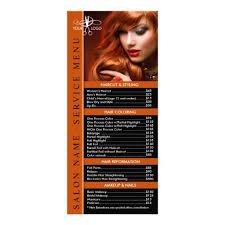 Hair Salon Service Menu Beauty Salon Price List Zazzle Com Beauty Salon Price List Salon Services Hair Salon